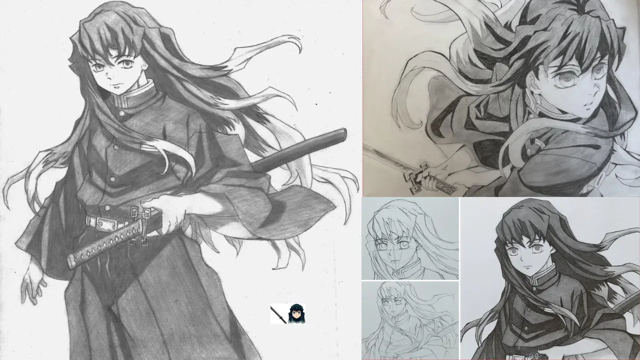 Muichiro Tokito Drawing